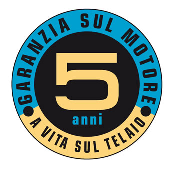 5 anni di garanzia