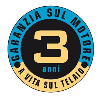 3 anni di garanzia